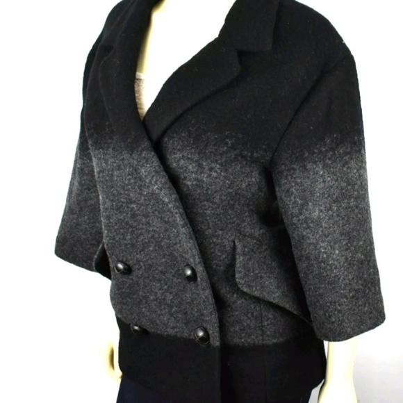 Body By Victoria Ombre Wool Coat - Picture 2 of 16